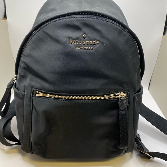 kate spade Handbags - kate spade NWOT Black Minimalist NYLON Backpack